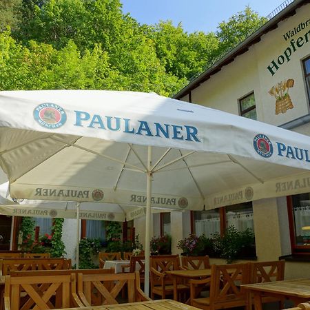 Hotel Hopfengrund Arnstadt Esterno foto
